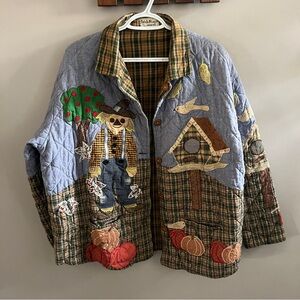 Reversible Patchwork Fall Jacket